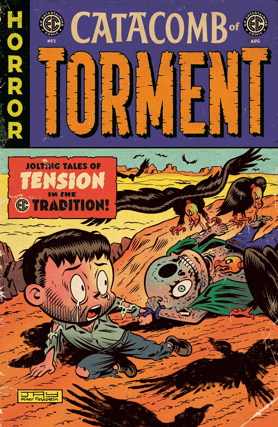 Catacomb Of Torment #2 Cover C Incentive Jay Stephens EC Homage Variant Cover (EC Comics)