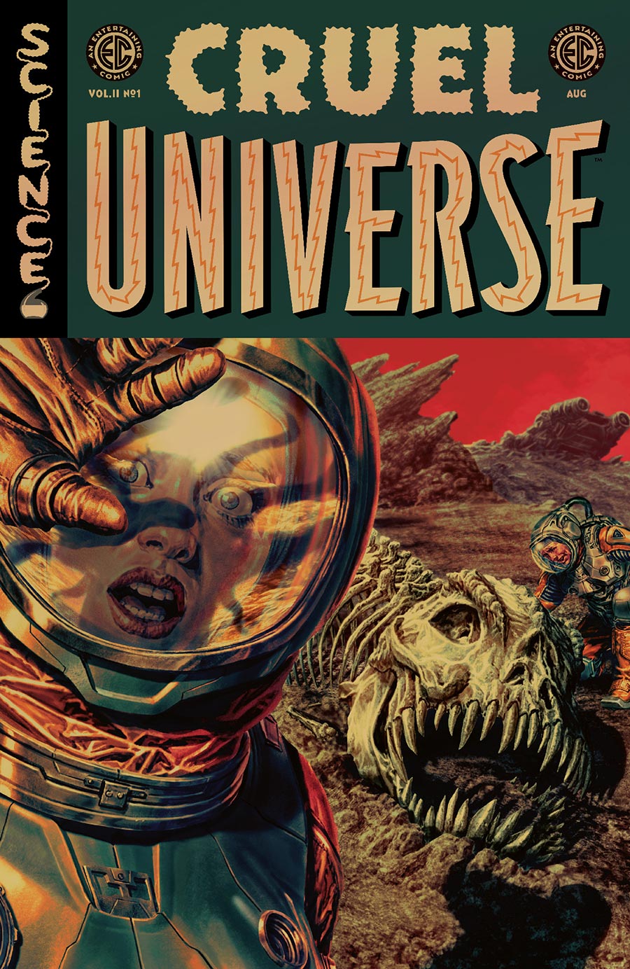 Cruel Universe Vol 2 #1 Cover C Variant Lee Bermejo Gold Foil Cover (EC Comics)