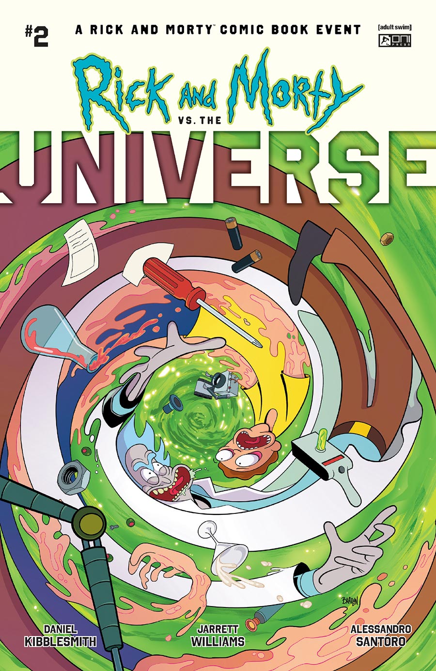 Rick And Morty vs The Universe #2 Cover A Regular Dave Bardin Cover