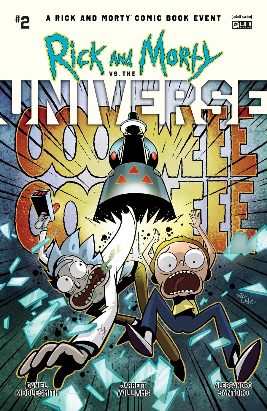 Rick And Morty vs The Universe #2 Cover B Variant Troy Little Cover