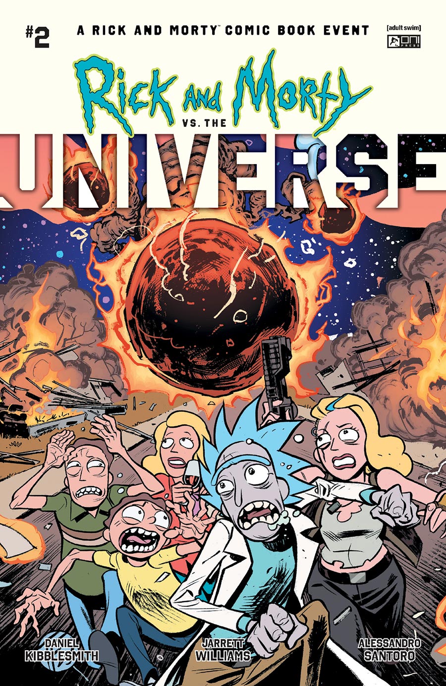 Rick And Morty vs The Universe #2 Cover D Incentive Tom Fowler Event Variant Cover