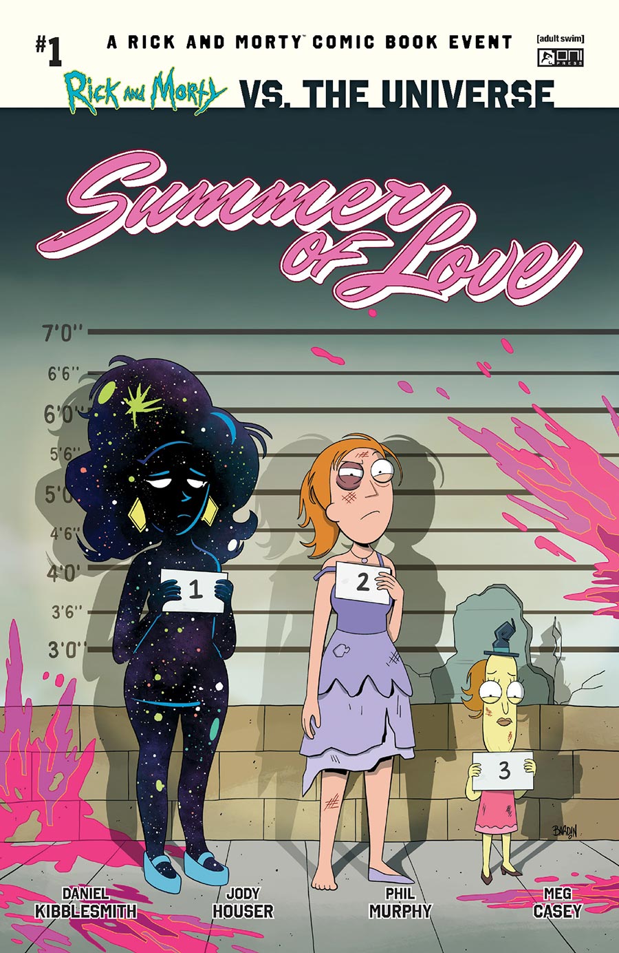Rick And Morty vs The Universe Summer Of Love #1 (One Shot) Cover A Regular Dave Bardin Cover