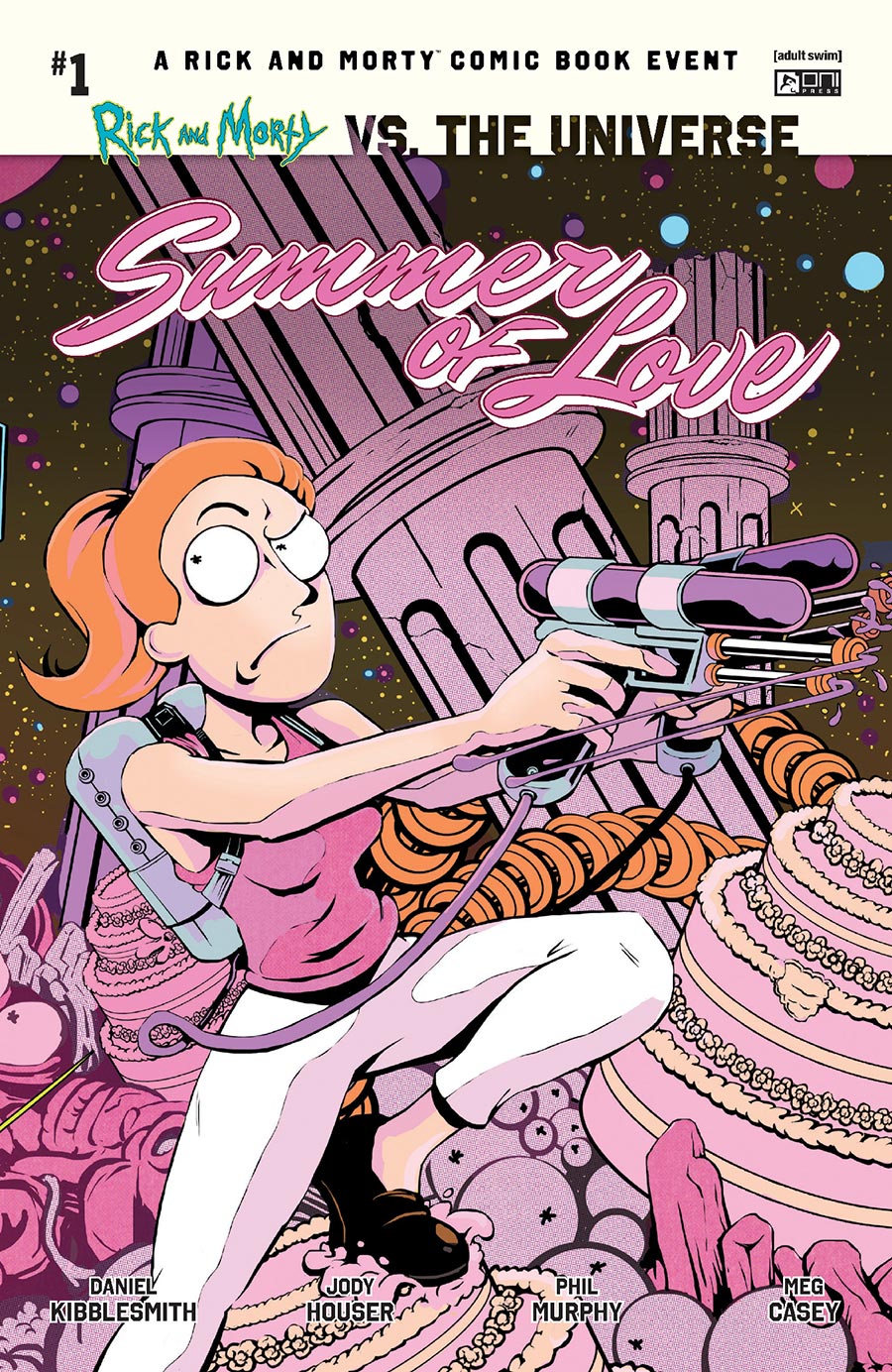Rick And Morty vs The Universe Summer Of Love #1 (One Shot) Cover C Incentive Flops Interlocking Variant Cover