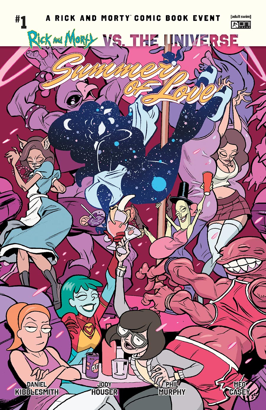 Rick And Morty vs The Universe Summer Of Love #1 (One Shot) Cover D Incentive Tom Fowler Event Variant Cover