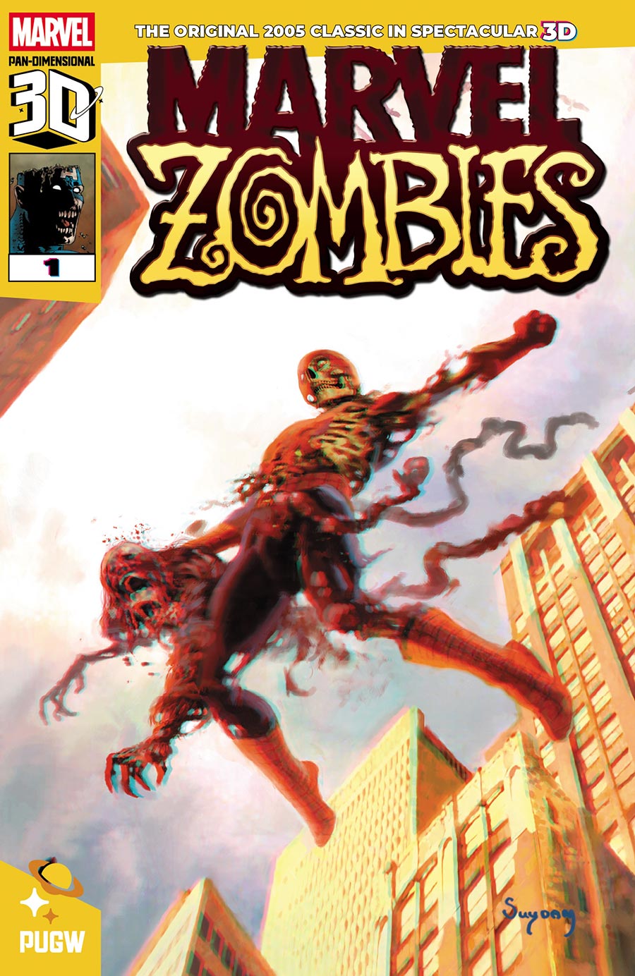 Marvel Zombies #1 Cover I Pan-Dimensional 3D Edition