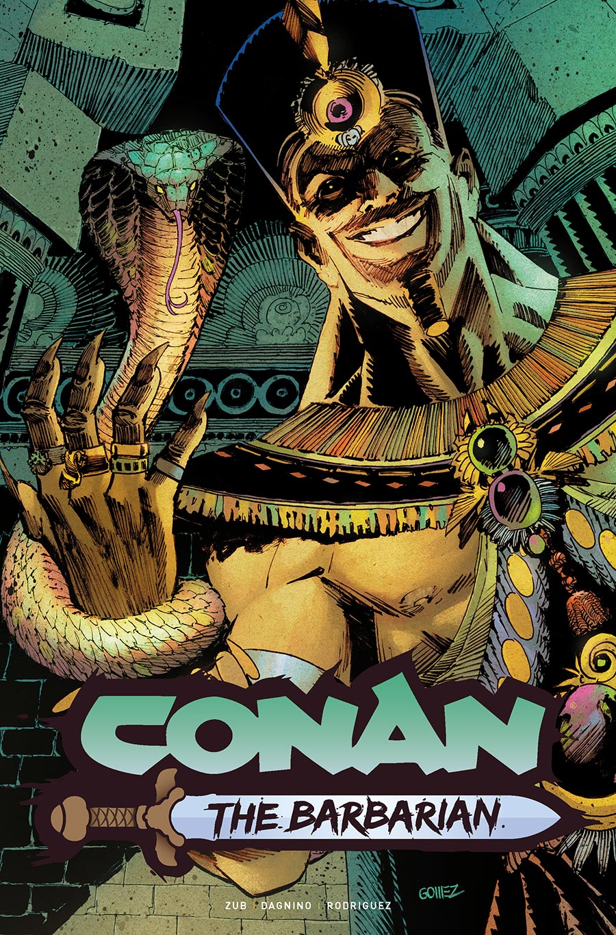 Conan The Barbarian Vol 5 #23 Cover C Variant Joel Gomez Cover
