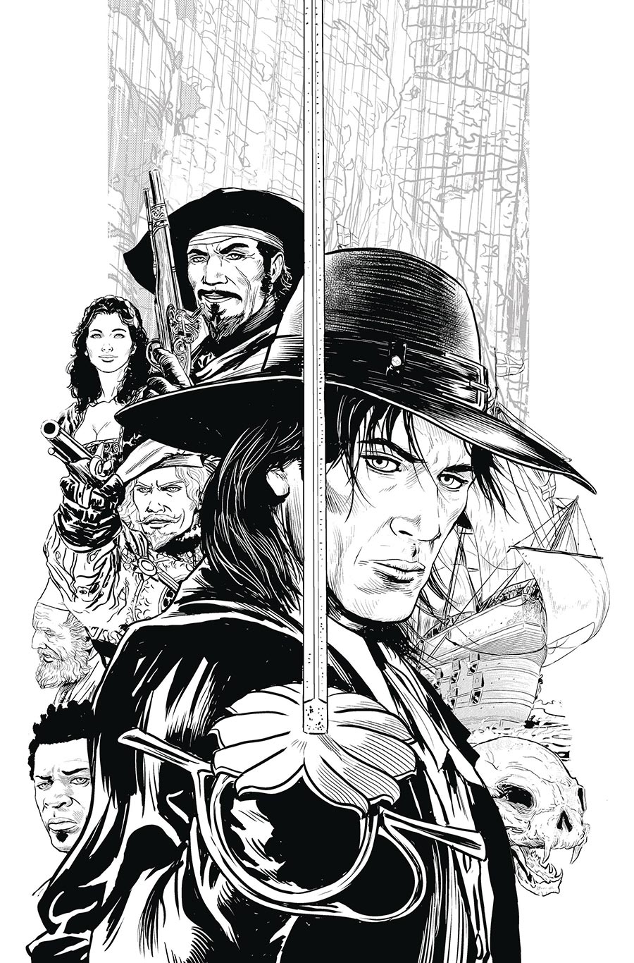 Solomon Kane The Serpent Ring #1-4 Patrick Zircher Cover Pack