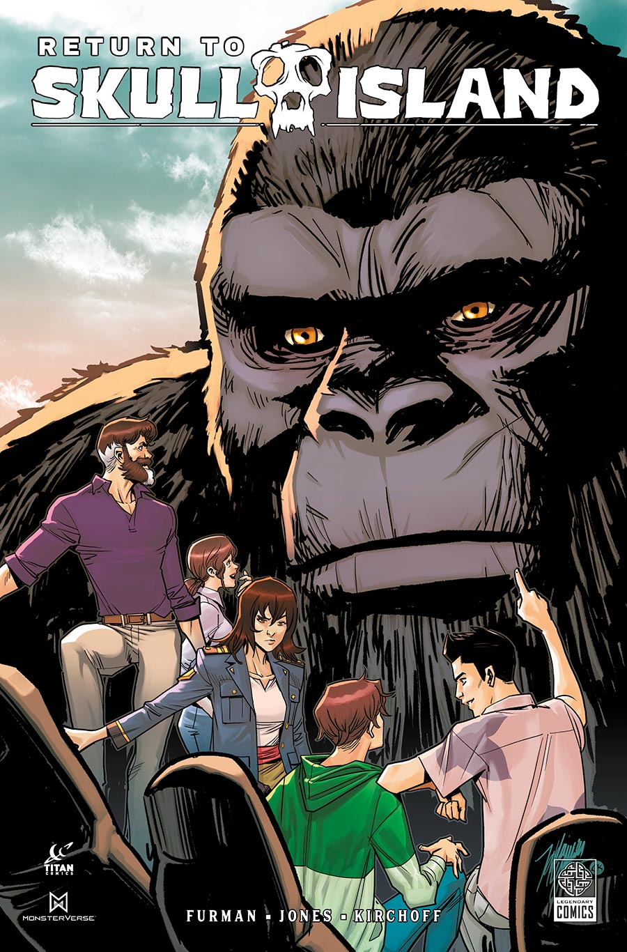 Return To Skull Island #3 Cover A Regular Takeshi Miyazawa Cover