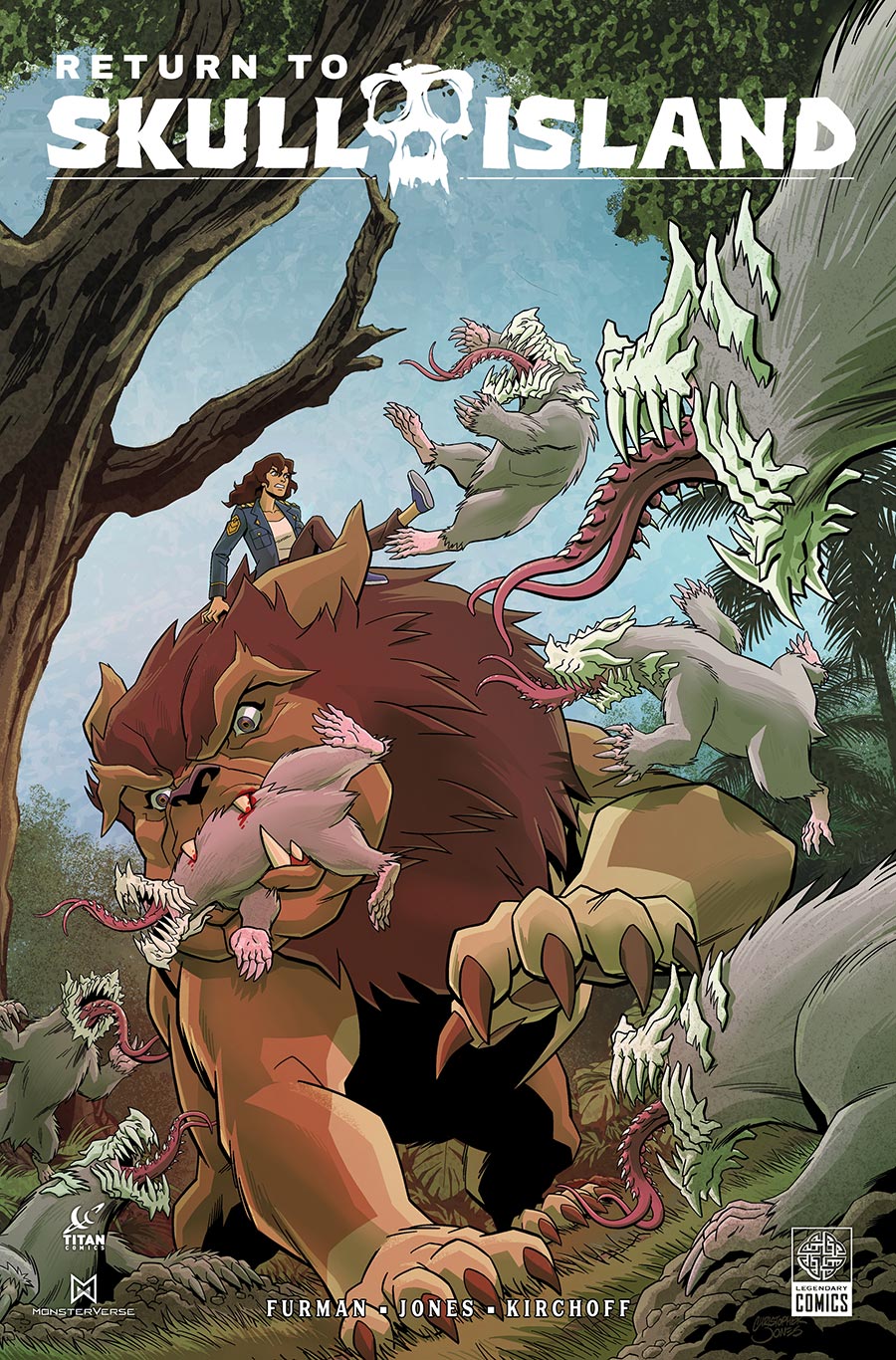 Return To Skull Island #3 Cover B Variant Christopher Jones Cover