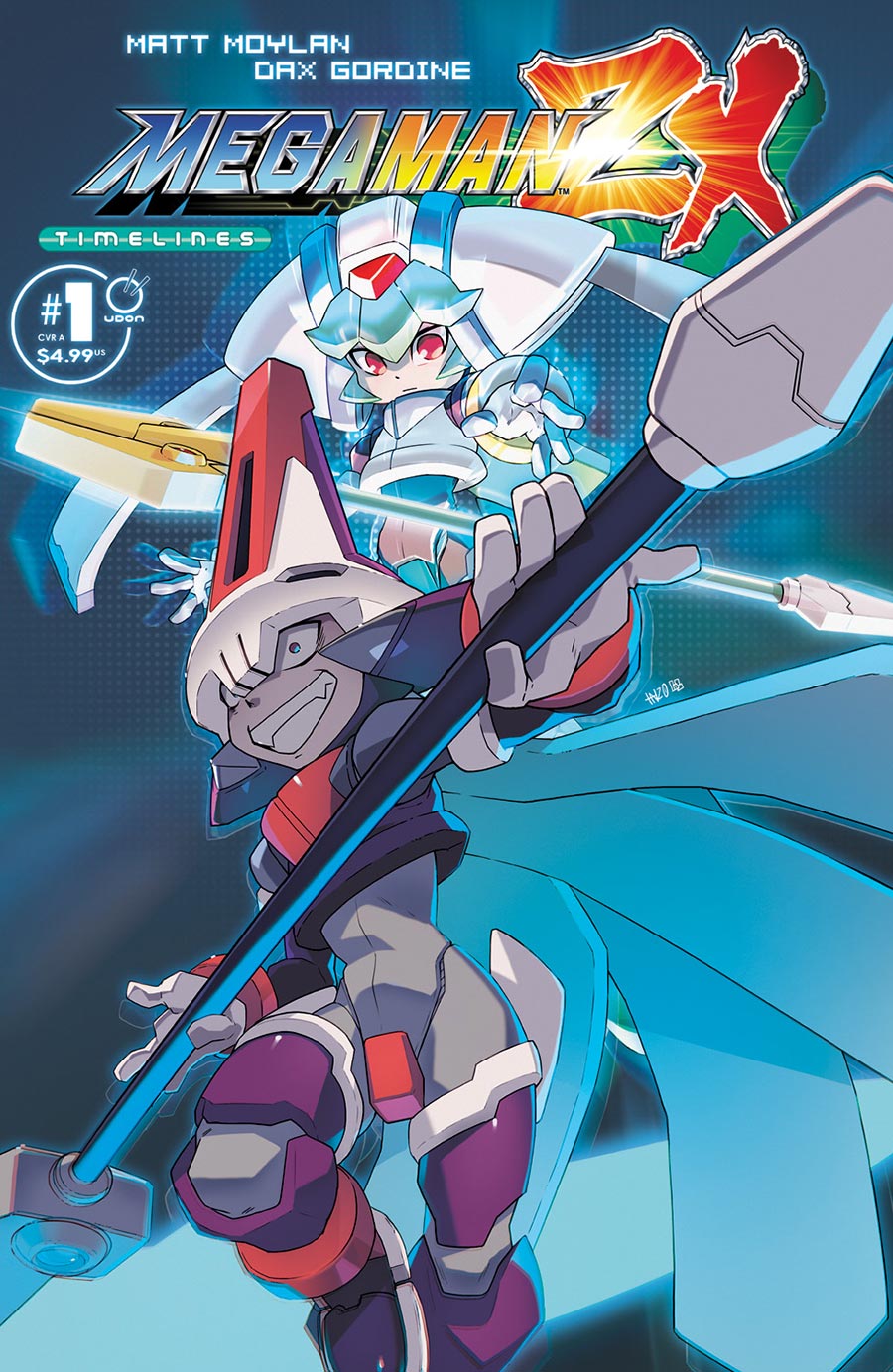 Mega Man ZX Timelines #1 (One Shot) Cover B Variant Hanzo Steinbach Cover