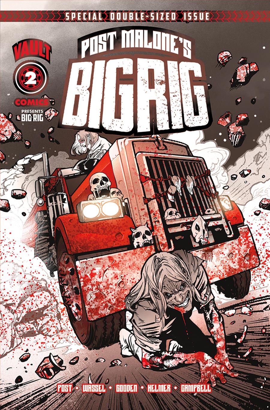Post Malones Big Rig #2 Cover A Regular Nathan Gooden Cover