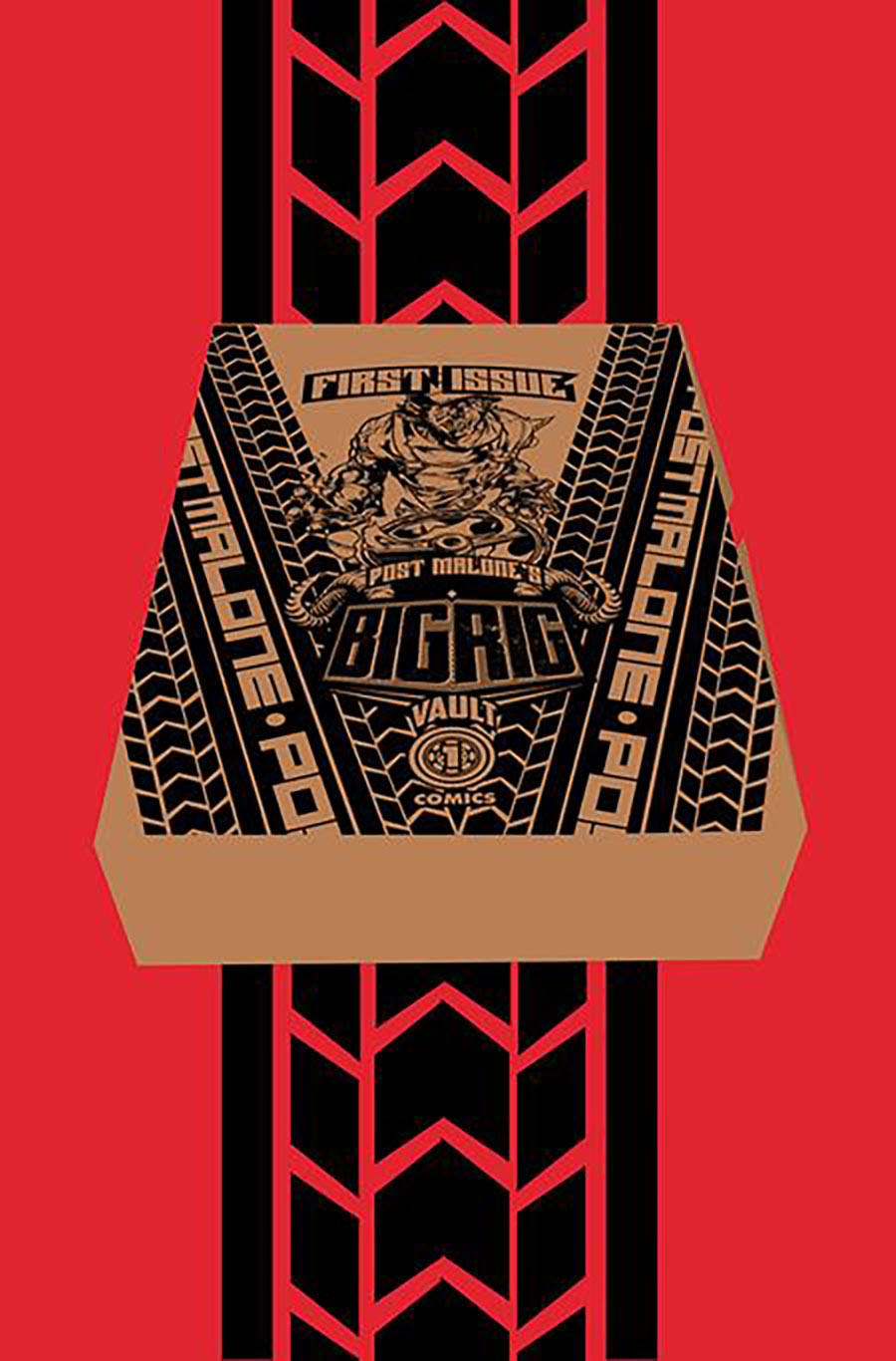 Post Malones Big Rig #2 Limited Variant Bundle Box