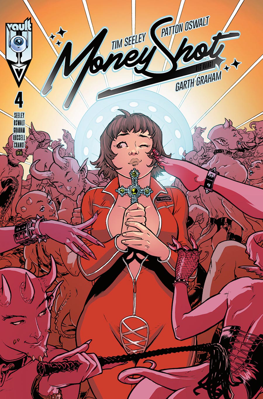 Money Shot Big Bang #4 Cover B Variant Rebekah Isaacs Cover