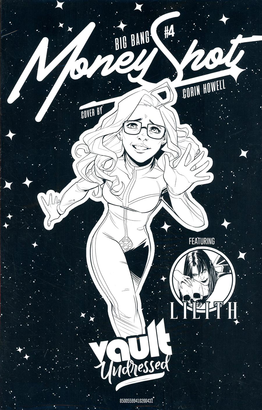 Money Shot Big Bang #4 Cover C Variant Corin Howl Lilith Crossover NSFW Black Bag Cover With Polybag