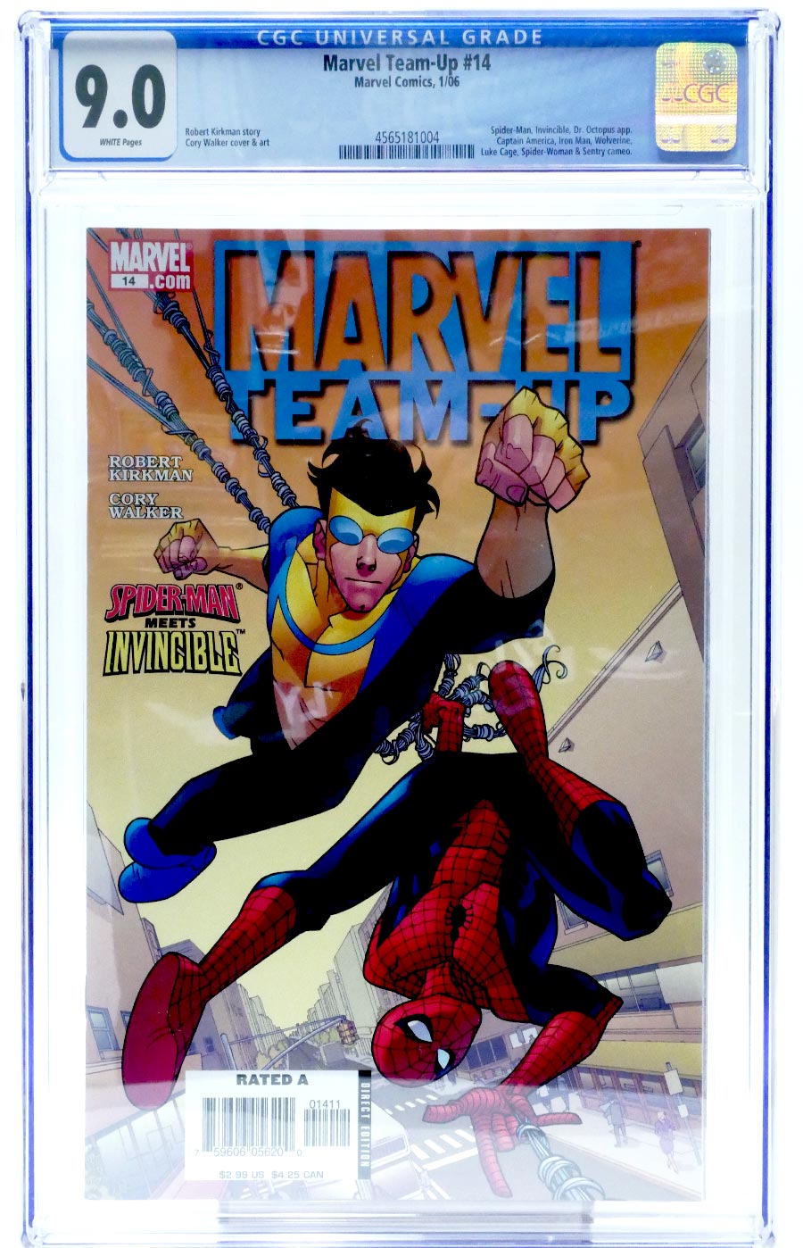 Marvel Team-Up Vol 3 #14 Cover B CGC 9.0