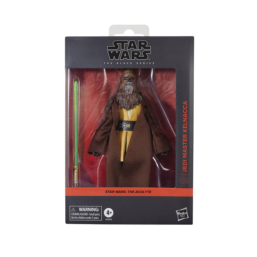 Star Wars Black Series The Acolyte Jedi Master Kelnacca 6-Inch Deluxe Action Figure