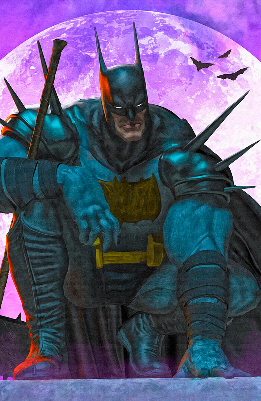 Absolute Batman #1 Cover Z-M 7th Ptg C Mark Spears Connecting Foil Variant Cover (DC All In)
