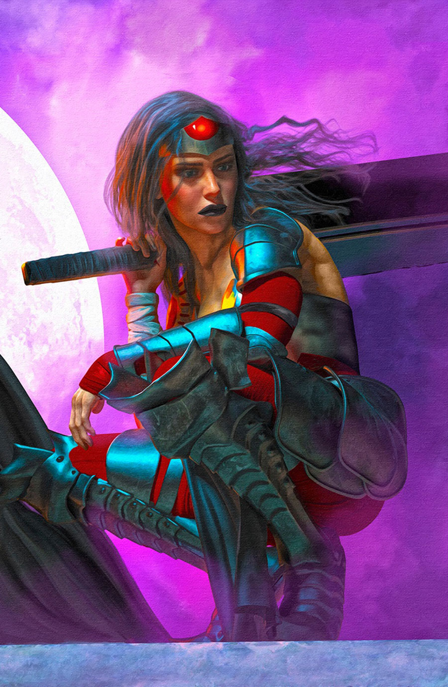 Absolute Wonder Woman #1 Cover Y 6th Ptg B Mark Spears Connecting Card Stock Variant Cover (DC All In)