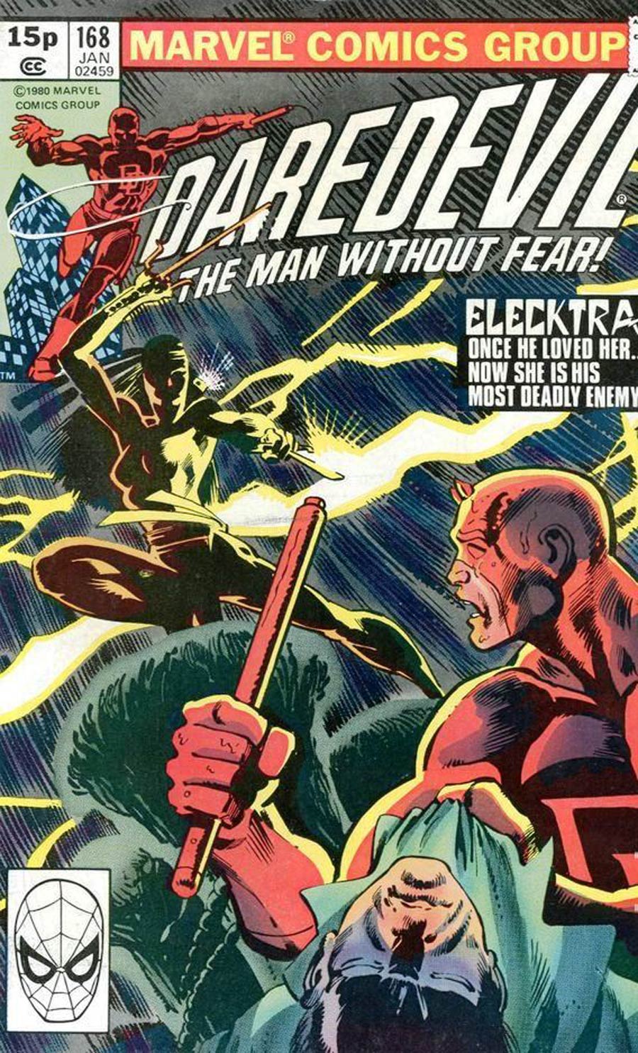 Daredevil #168 Cover B UK Edition