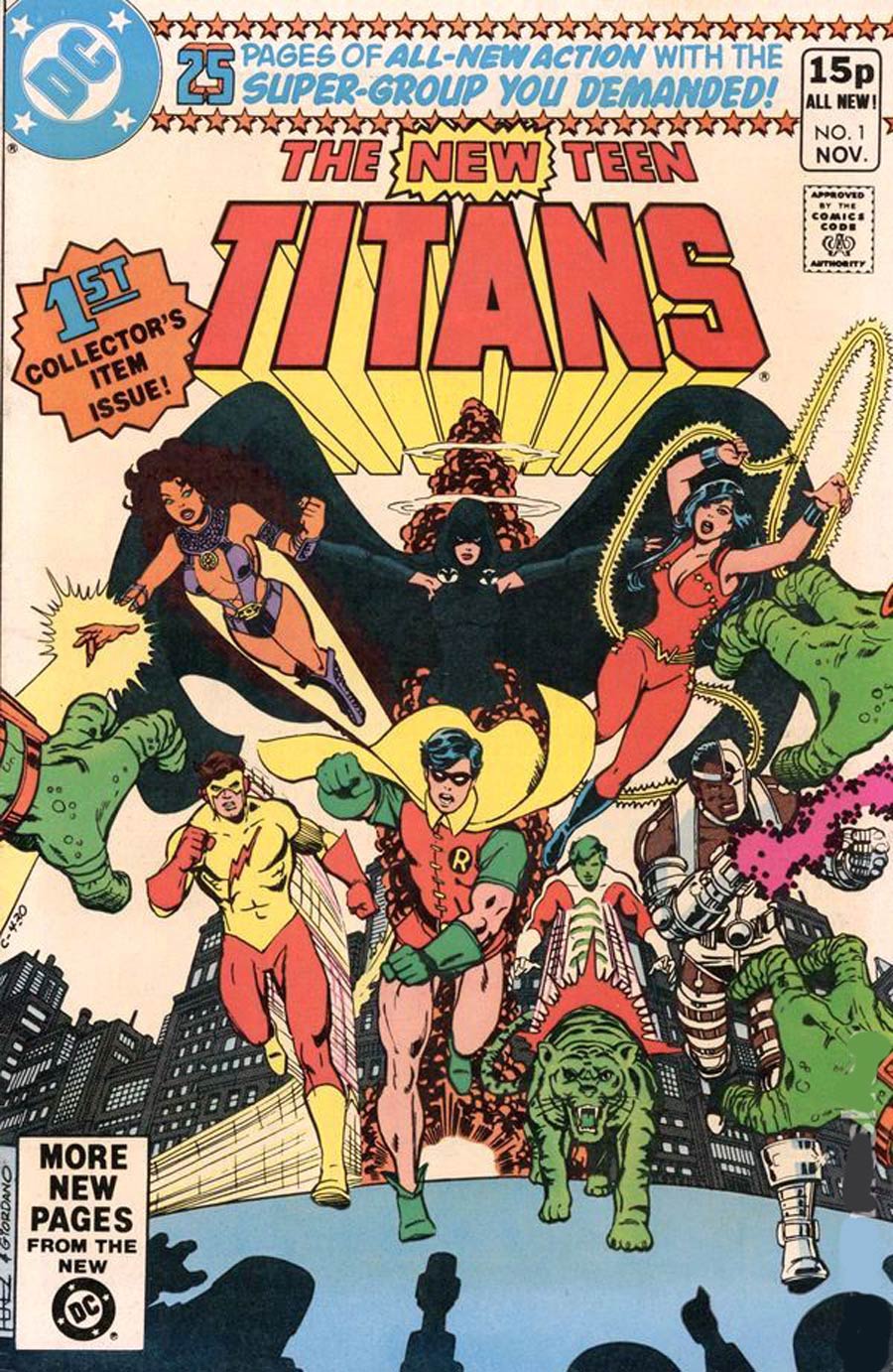 New Teen Titans #1 Cover D UK Edition 