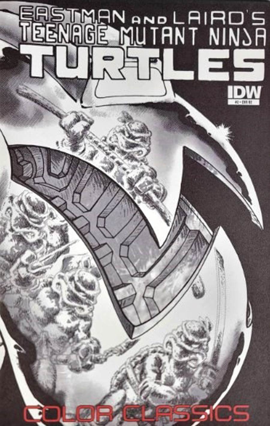 Teenage Mutant Ninja Turtles Color Classics #2 Cover B Jetpack Exclusive
