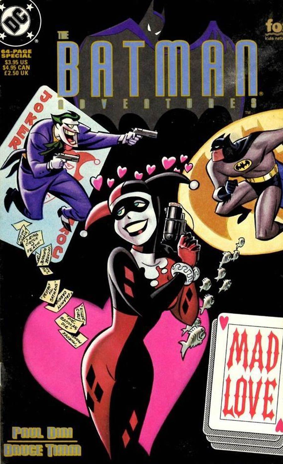 Batman Adventures Mad Love #1 Cover D Signed by Bruce Timm No COA
