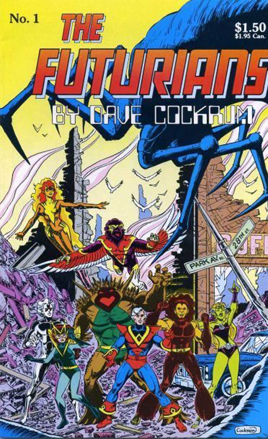 Futurians #1 Cover B Signed by David Cockrum (w/CoA)