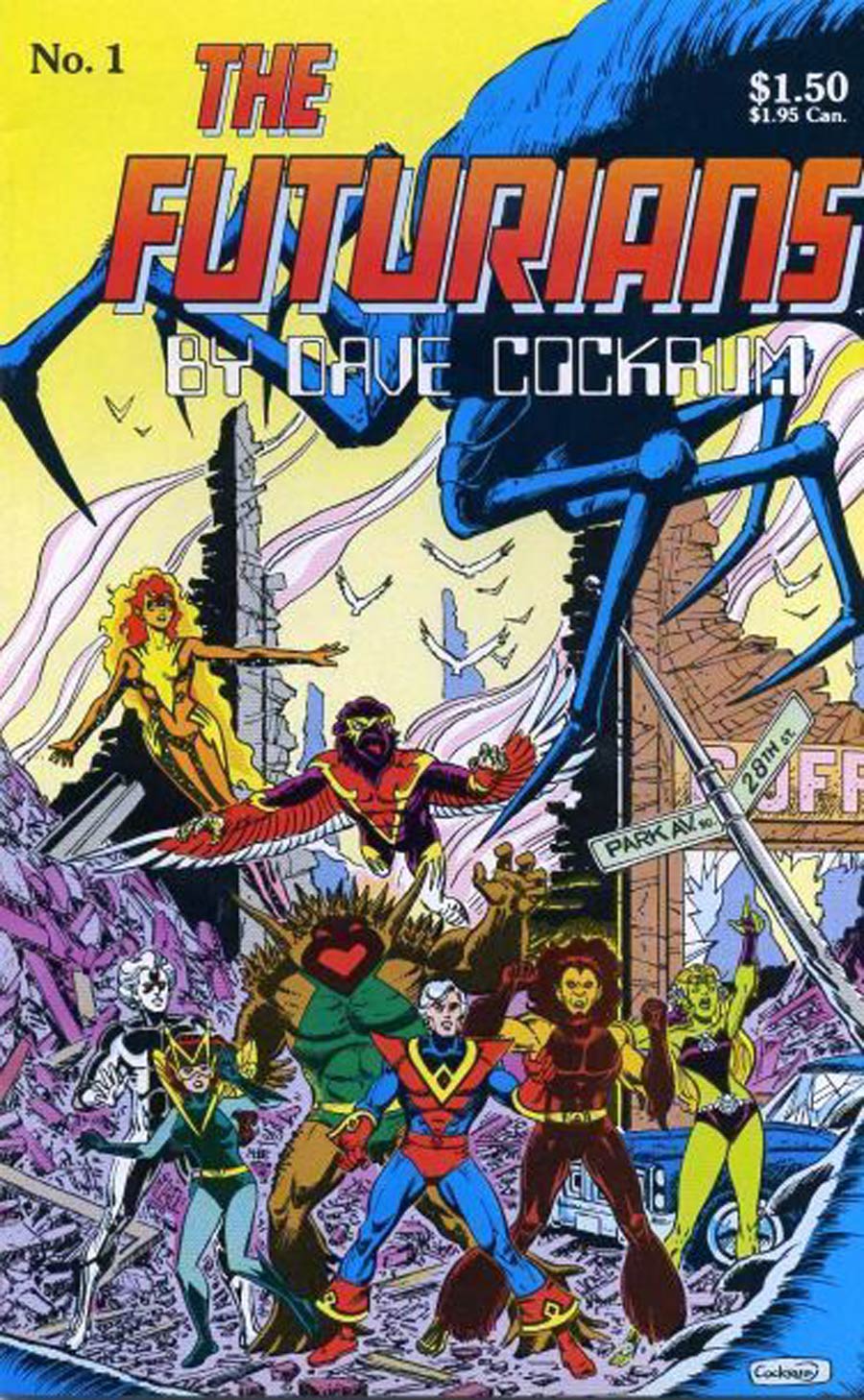 Futurians #1 Cover C Signed by David Cockrum (w/o CoA)