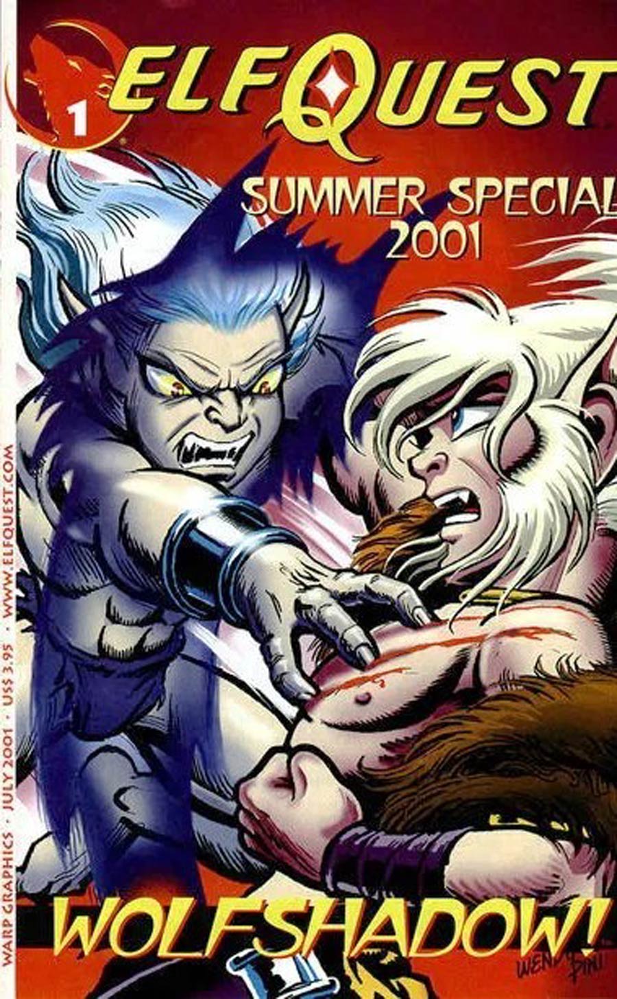 Elfquest Summer Special #1 Cover B Signed by Wendy and Richard Pini (w/CoA)
