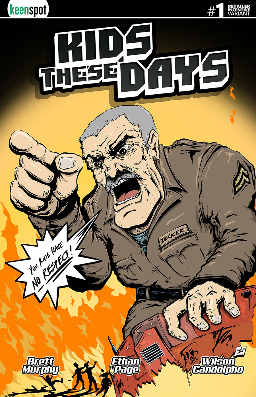 Kids These Days #1 Cover L 2nd Ptg B Incentive Charlie Ramone Variant Cover