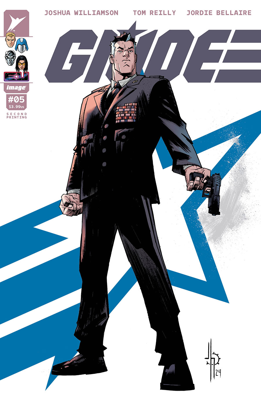 GI Joe Vol 10 #5 Cover G 2nd Ptg A Jason Howard GI Joe Variant Cover