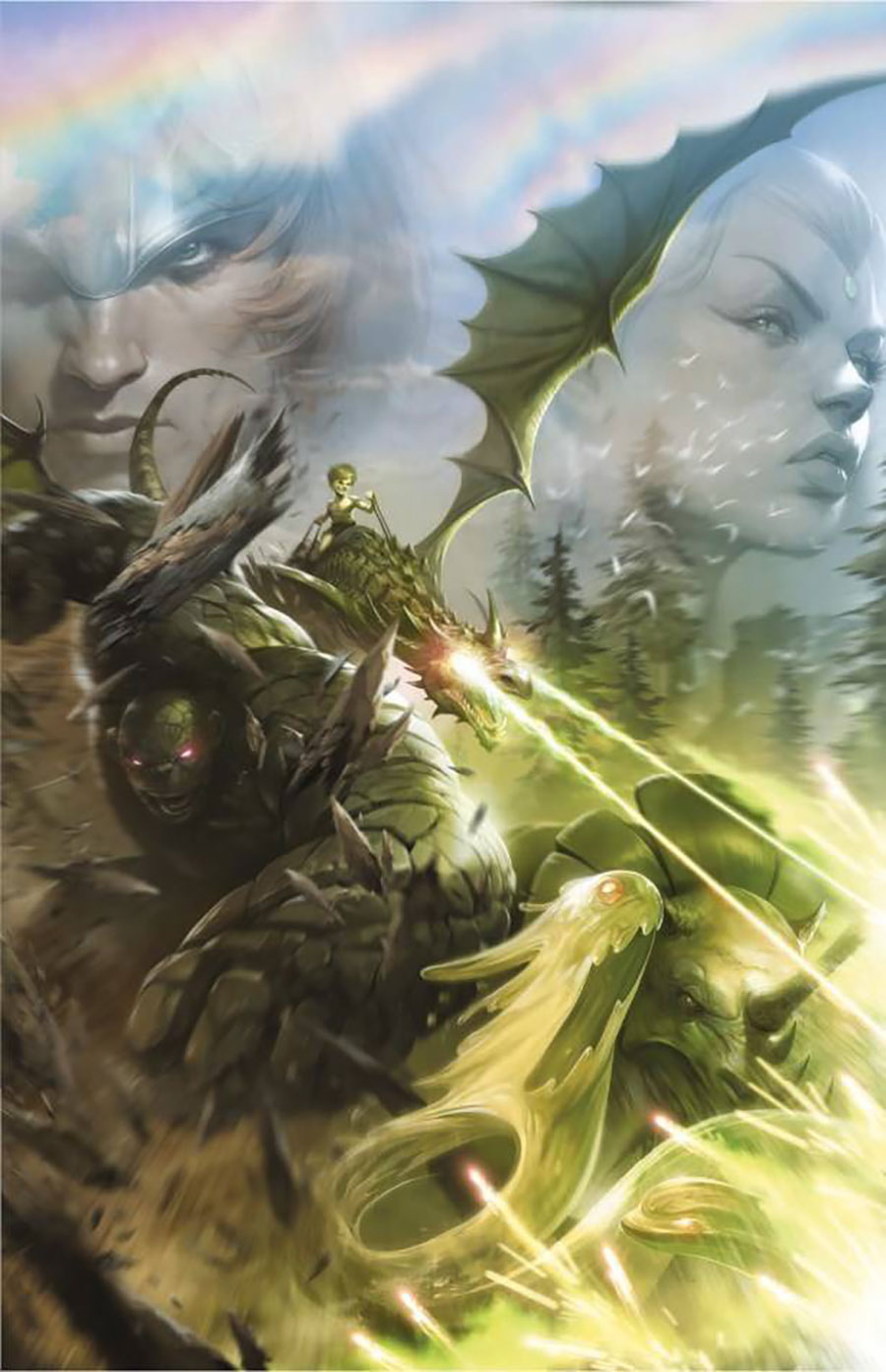 Herculoids #5 Cover K Incentive Francesco Mattina Virgin Cover