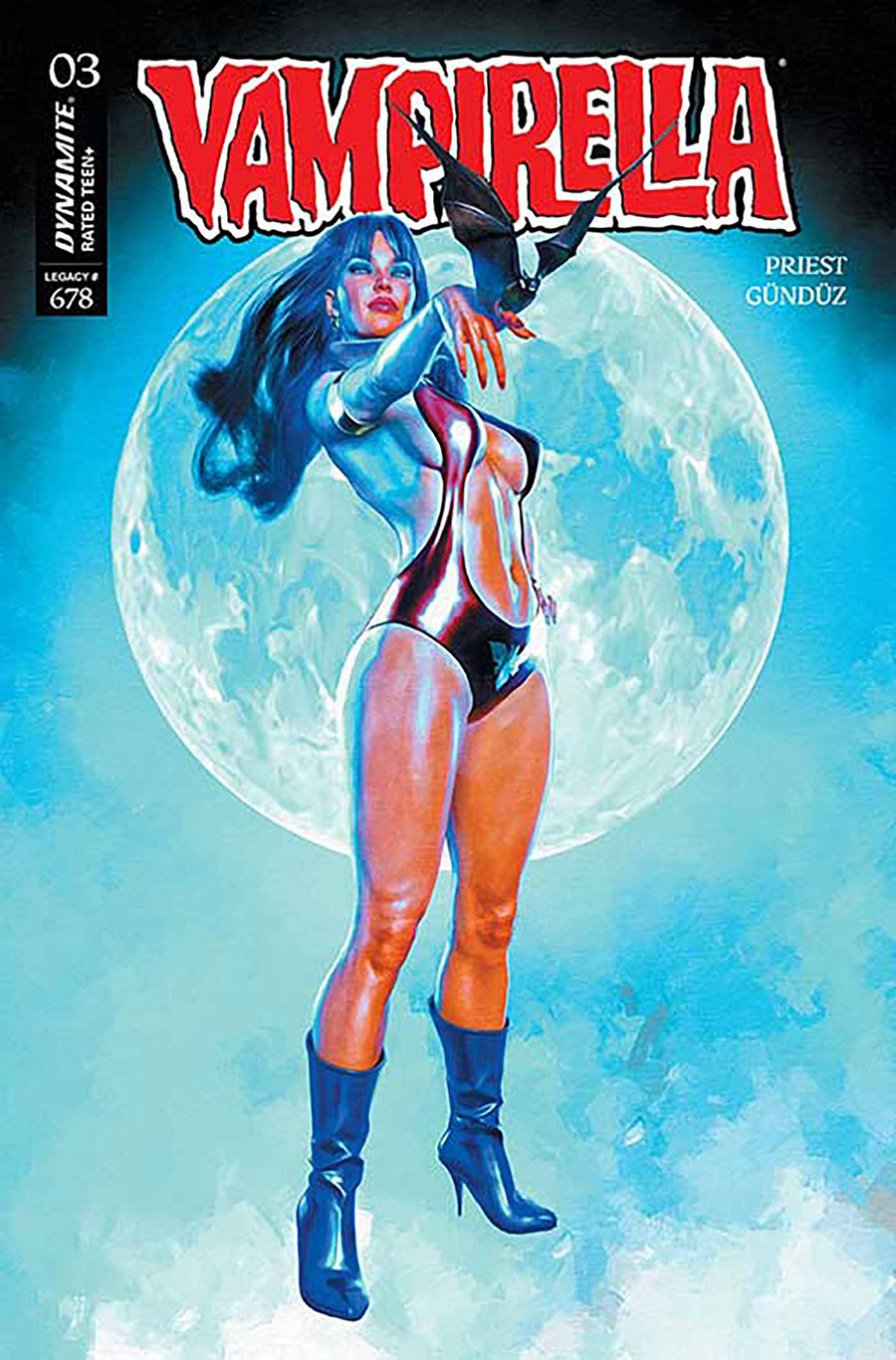 Vampirella Vol 9 #3 Cover V Variant Mark Spears Moon Cover
