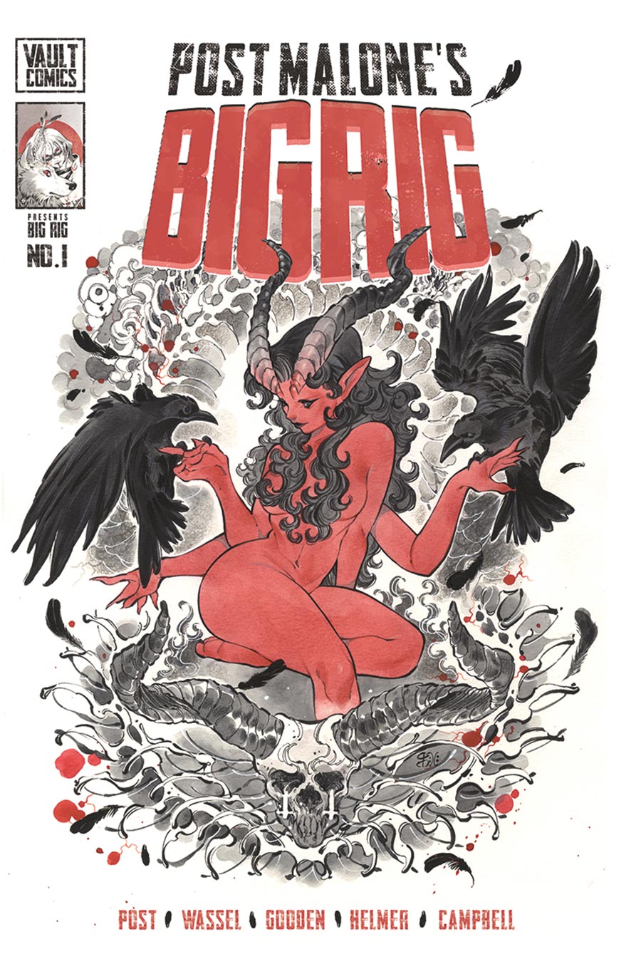 Post Malones Big Rig #1 Cover I Variant Peach Momoko Cover (Limit 1 Per Customer)