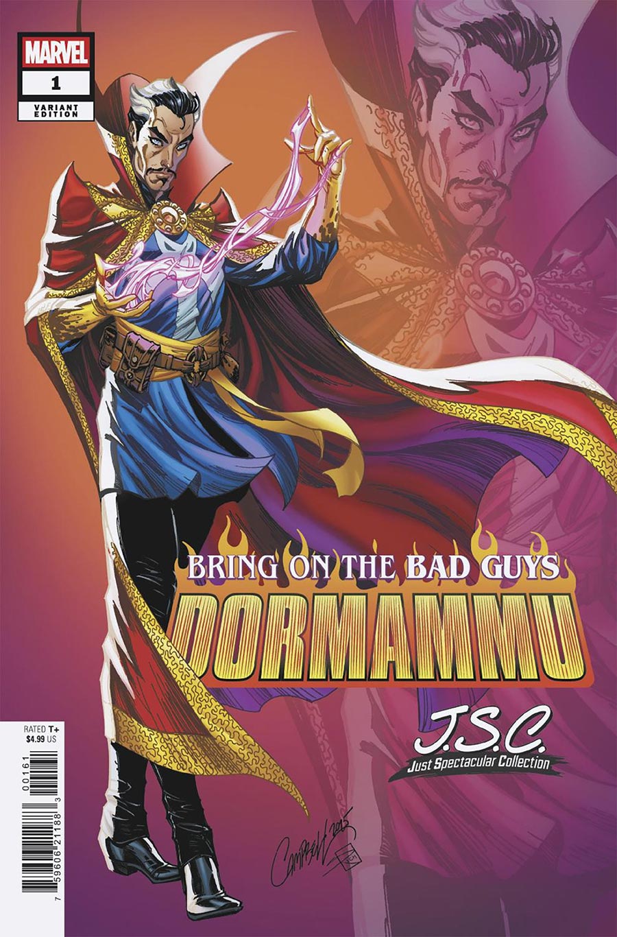 Bring On The Bad Guys Dormammu #1 (One Shot) Cover D Variant J Scott Campbell Just Spectacular Collection Cover