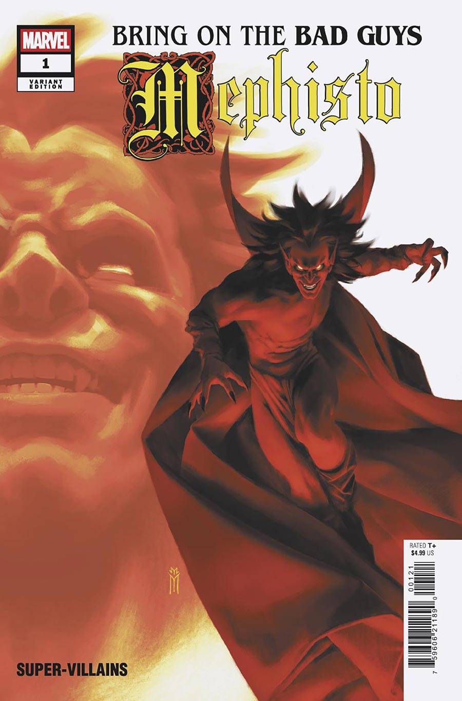 Bring On The Bad Guys Mephisto #1 (One Shot) Cover D Variant Miguel Mercado Cover