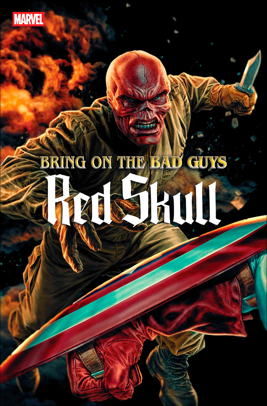 Bring On The Bad Guys Red Skull #1 (One Shot) Cover A Regular Lee Bermejo Cover