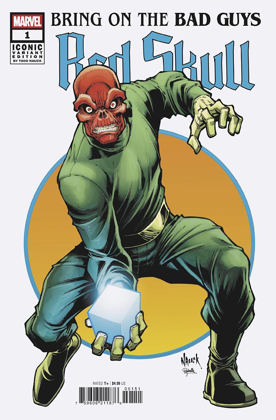 Bring On The Bad Guys Red Skull #1 (One Shot) Cover B Variant Todd Nauck Iconic Cover