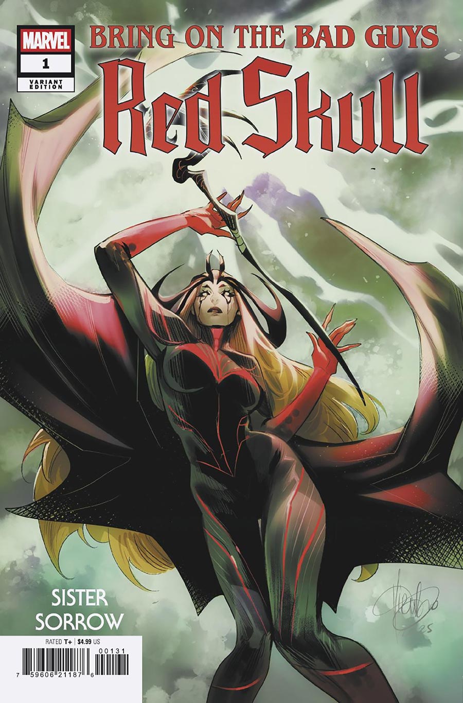 Bring On The Bad Guys Red Skull #1 (One Shot) Cover C Variant Mirka Andolfo Sister Sorrow Cover