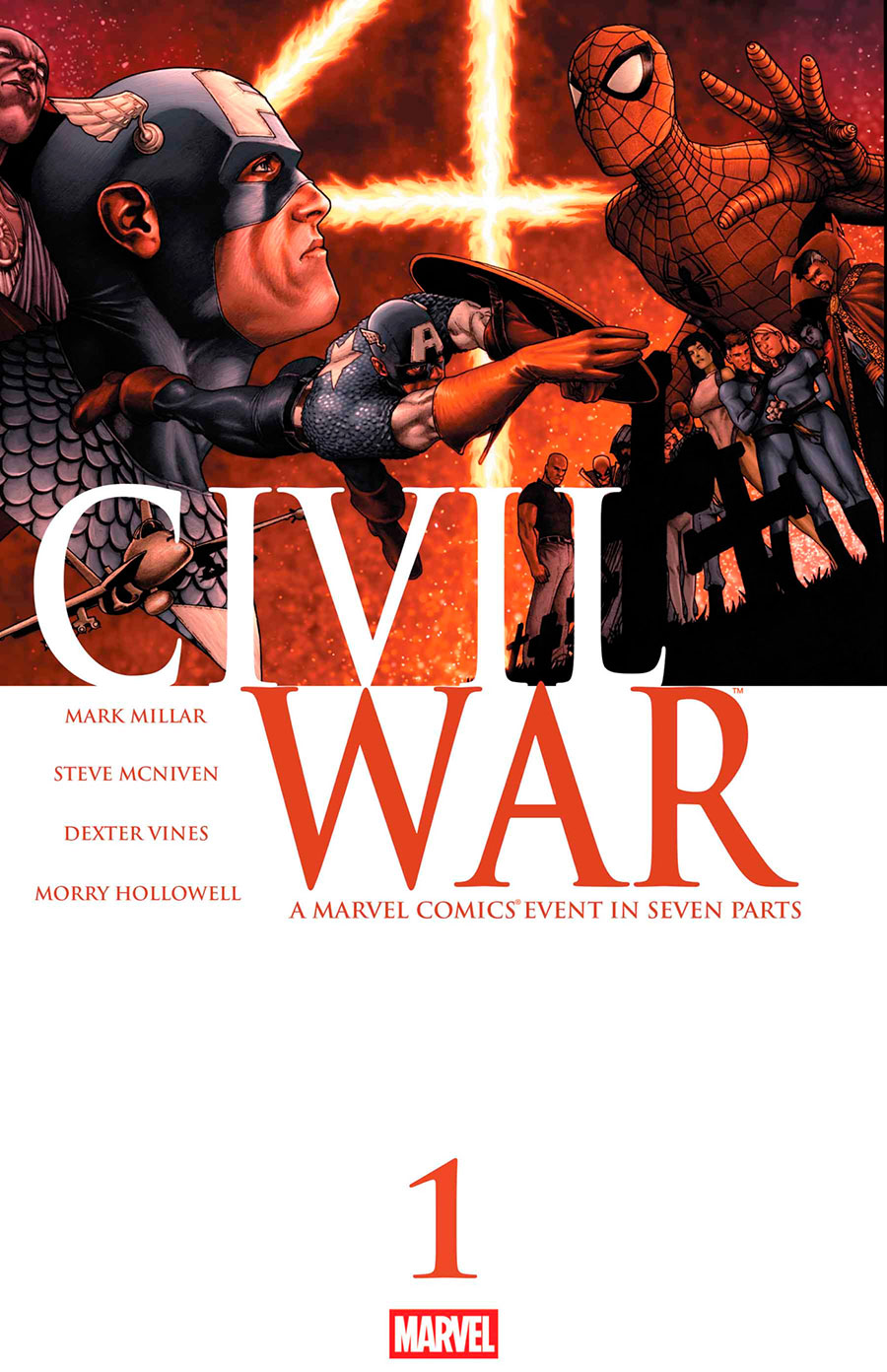 Civil War #1 Cover L Facsimile Edition Regular Steve McNiven Cover