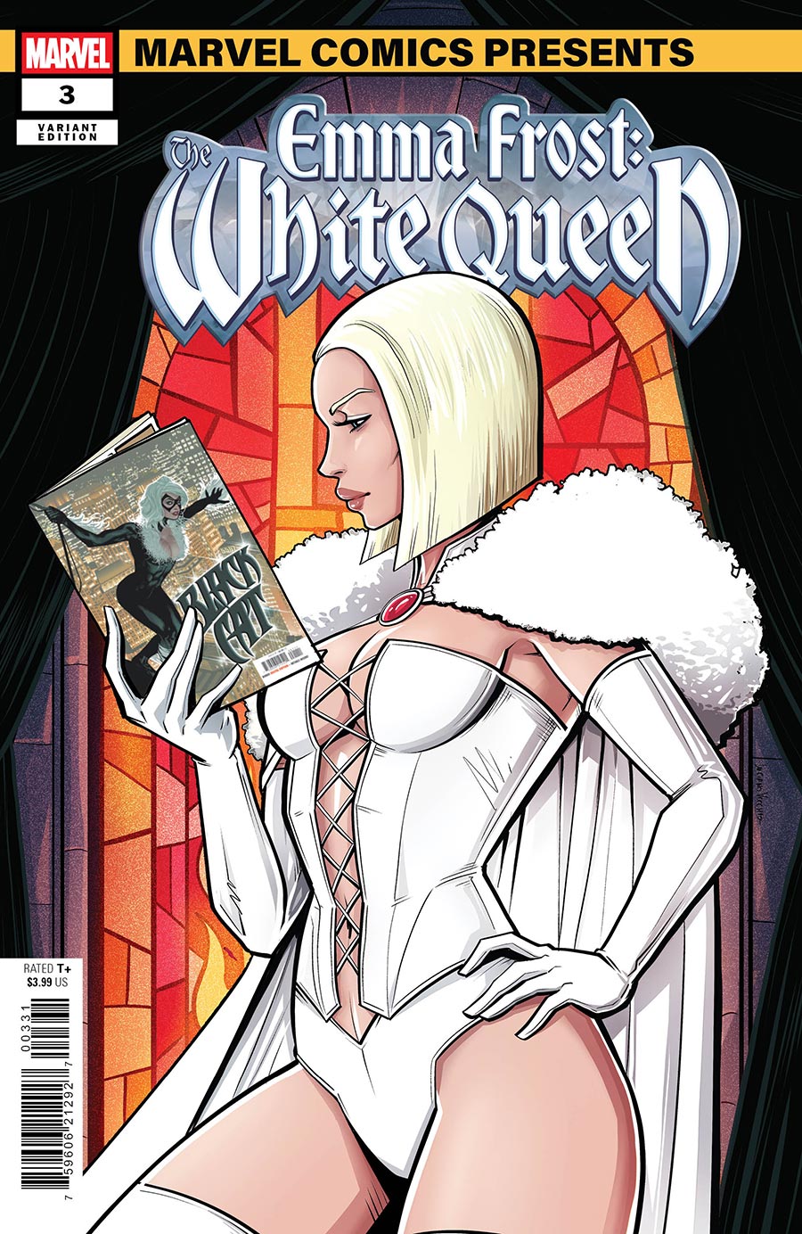 Emma Frost The White Queen #3 Cover B Variant Luciano Vecchio Marvel Comics Presents Cover