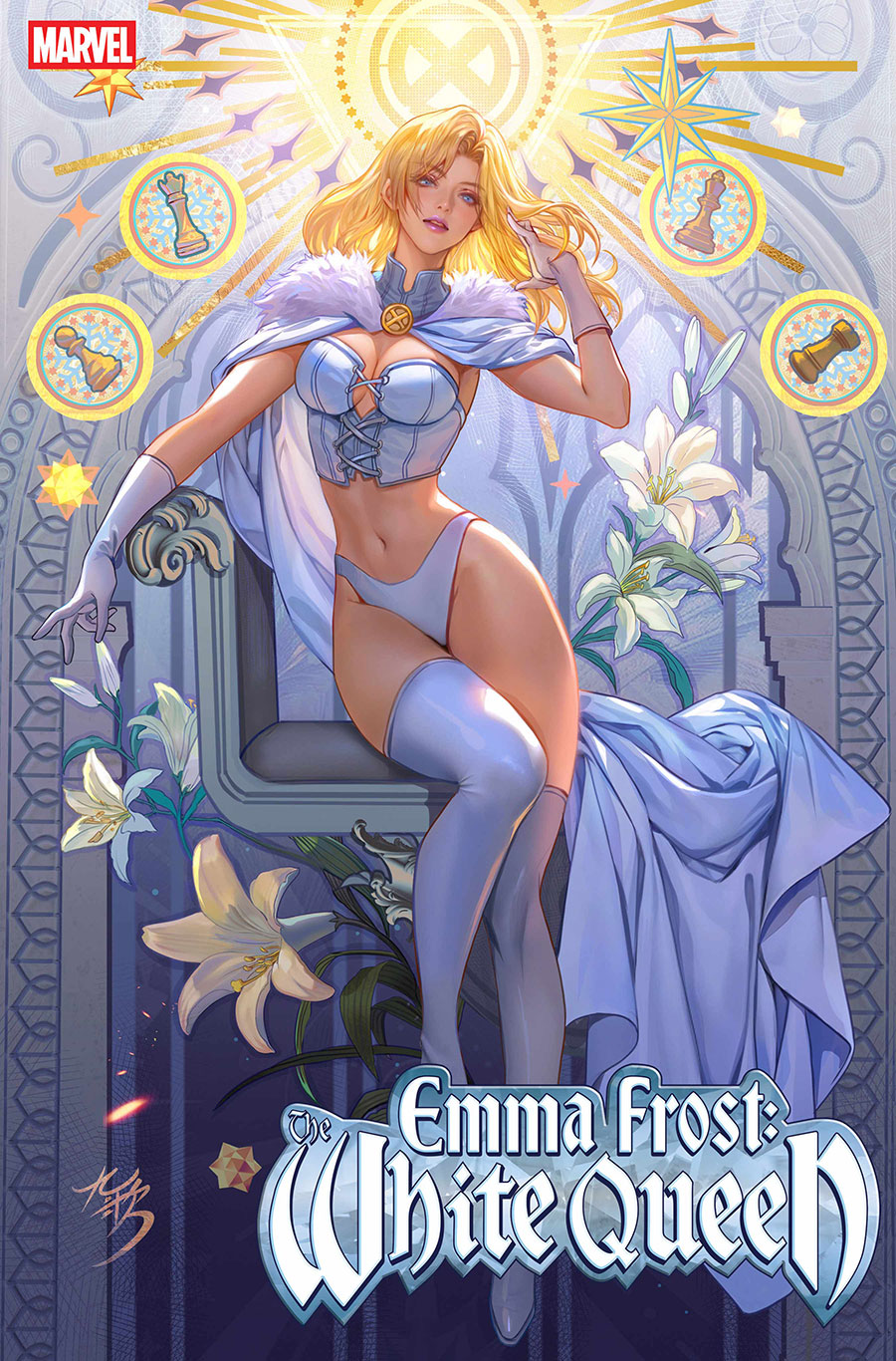 Emma Frost The White Queen #3 Cover C Variant Fanyang Emma Frost Cover