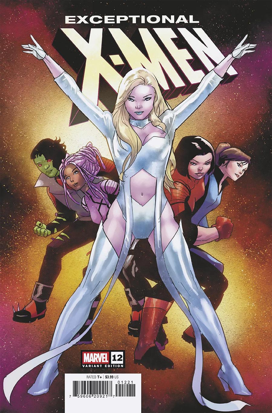 Exceptional X-Men #12 Cover B Variant Jan Bazaldua Cover (Limit 1 Per Customer)