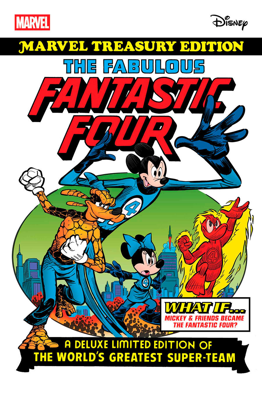 Fantastic Four Vol 8 #2 Cover B Variant Alessandro Pastrovicchio Disney What If Fantastic Four Homage Cover