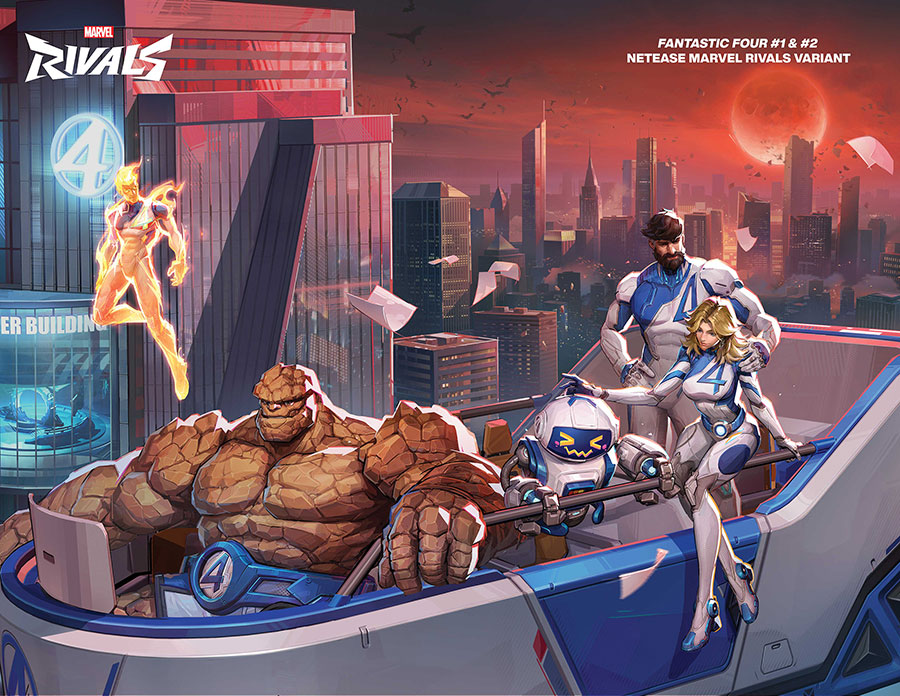Fantastic Four Vol 8 #2 Cover C Variant NETEASE Games Marvel Rivals 2-Part Connecting Cover
