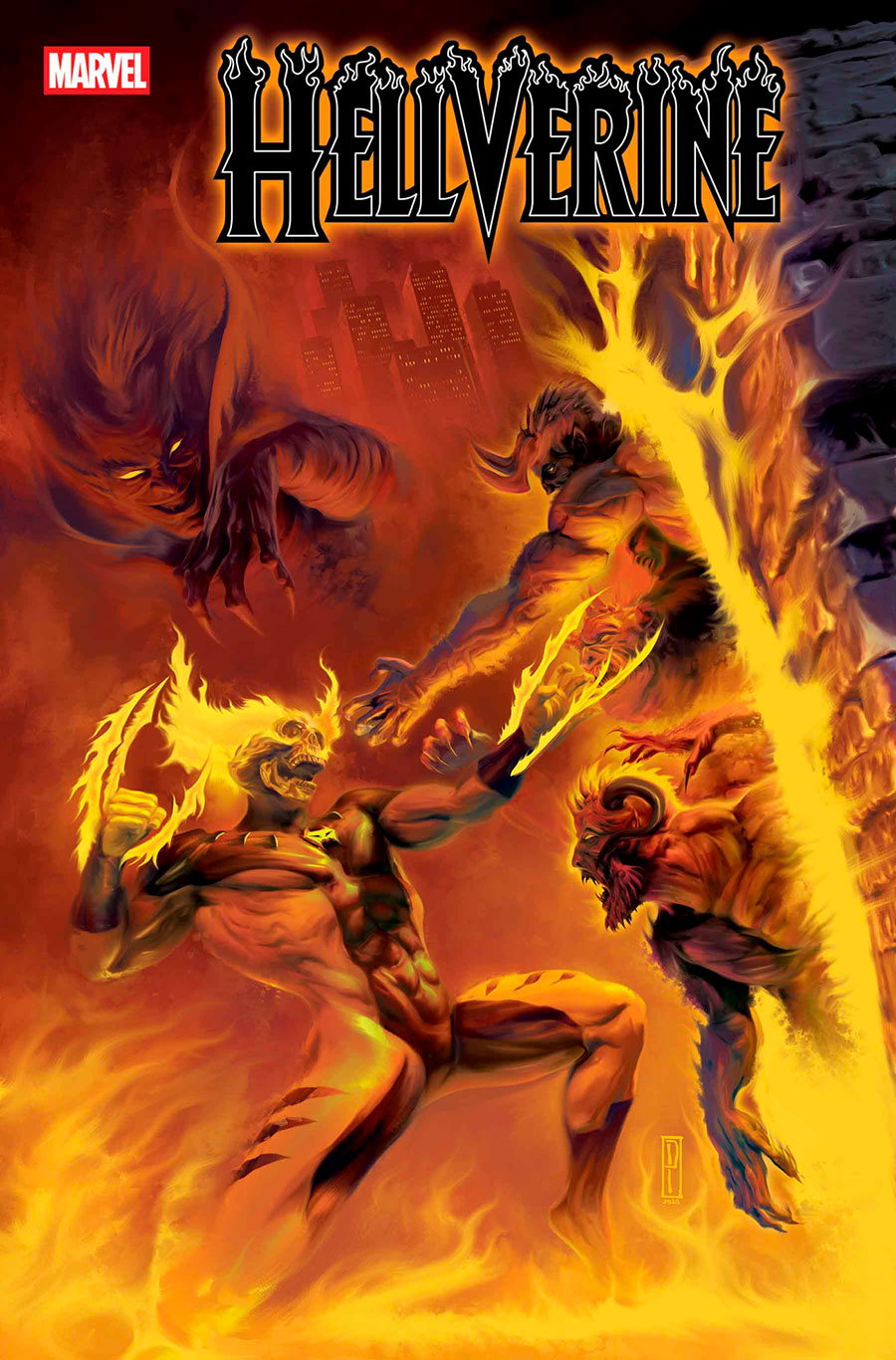 Hellverine Vol 2 #9 Cover C Variant Dusty Peterson Cover
