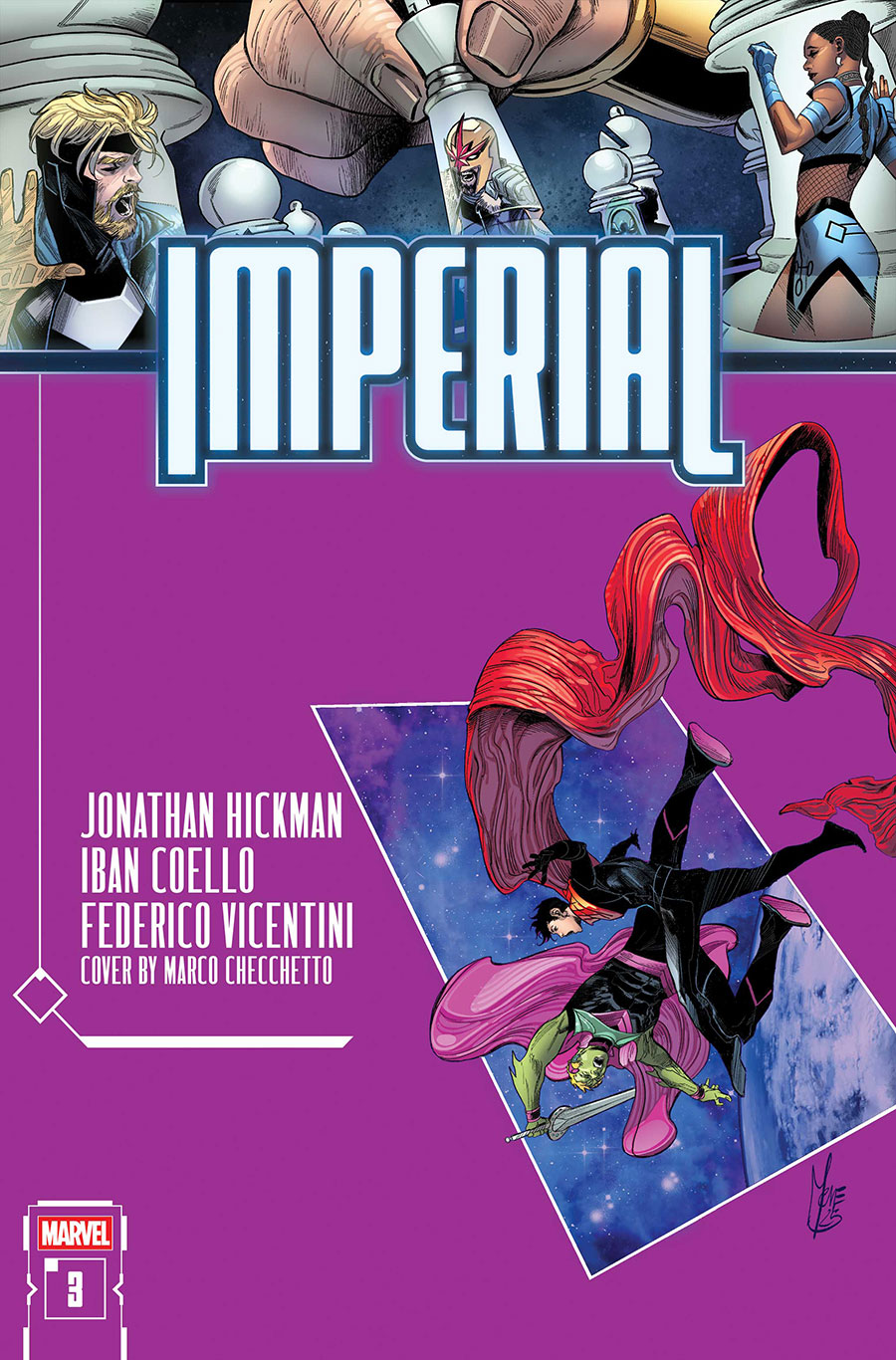 Imperial #3 Cover A Regular Marco Checchetto Cover