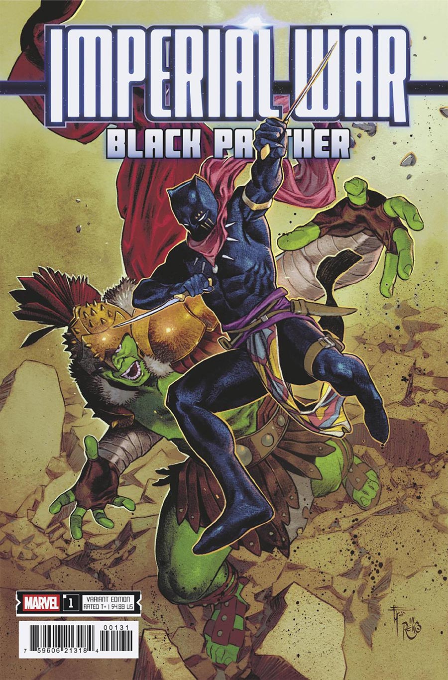 Imperial War Black Panther #1 (One Shot) Cover C Variant Francesco Mobili Cover