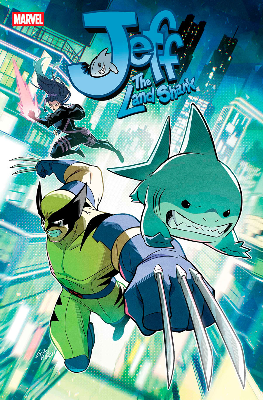 Jeff The Land Shark #3 Cover A Regular Gurihiru Cover