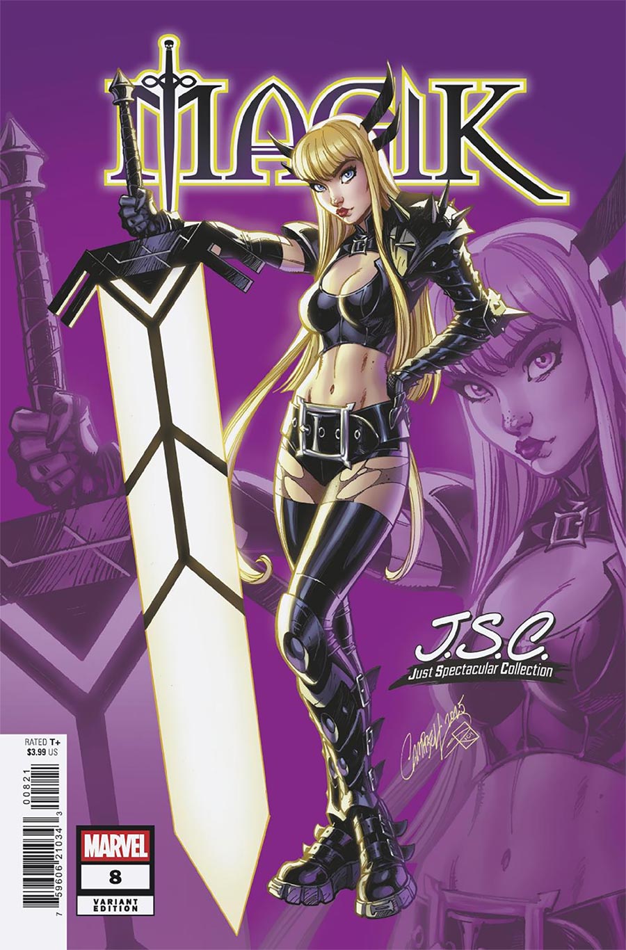 Magik Vol 2 #8 Cover B Variant J Scott Campbell Just Spectacular Collection Cover